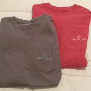 2 Lauren James Long Sleeve T-Shirts